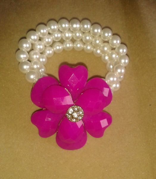 Pulseira de Flor Bijuteria (p026)